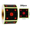 Self Adhesive Splash Shooting Target Paper Square Shape for Portable Outdoor Hunting Training Practice