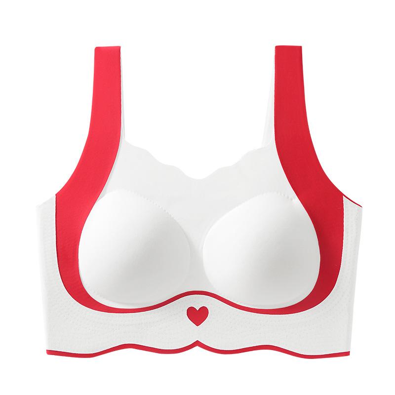 Junior High School Students Girls Bras High School Students Sports Vest Girls Girls Girls Development Period Seamless Underwear Summer Thin