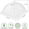 Foldable Food Mesh Cover Fly Anti Mosquito Pop-Up Food Cover Umbrella Meal Vegetable Fruit Breathable Cover Kitchen Accessories.