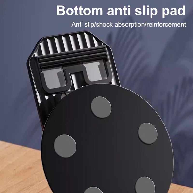 Universal Aluminum Alloy Phone Stand 360° Rotating Foldable Tablet Holder Desk Phone Portable Bracket For Iphone Ipad Xiaomi