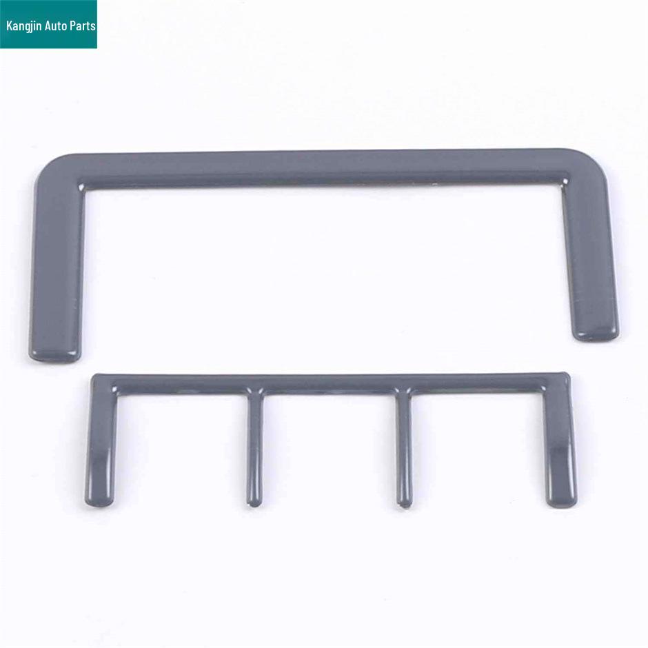 Compatible with 2021 Toyota Sienna SIENN: Black Titanium Brushed Interior Modification Glass Lifter & Rear Reading Light.