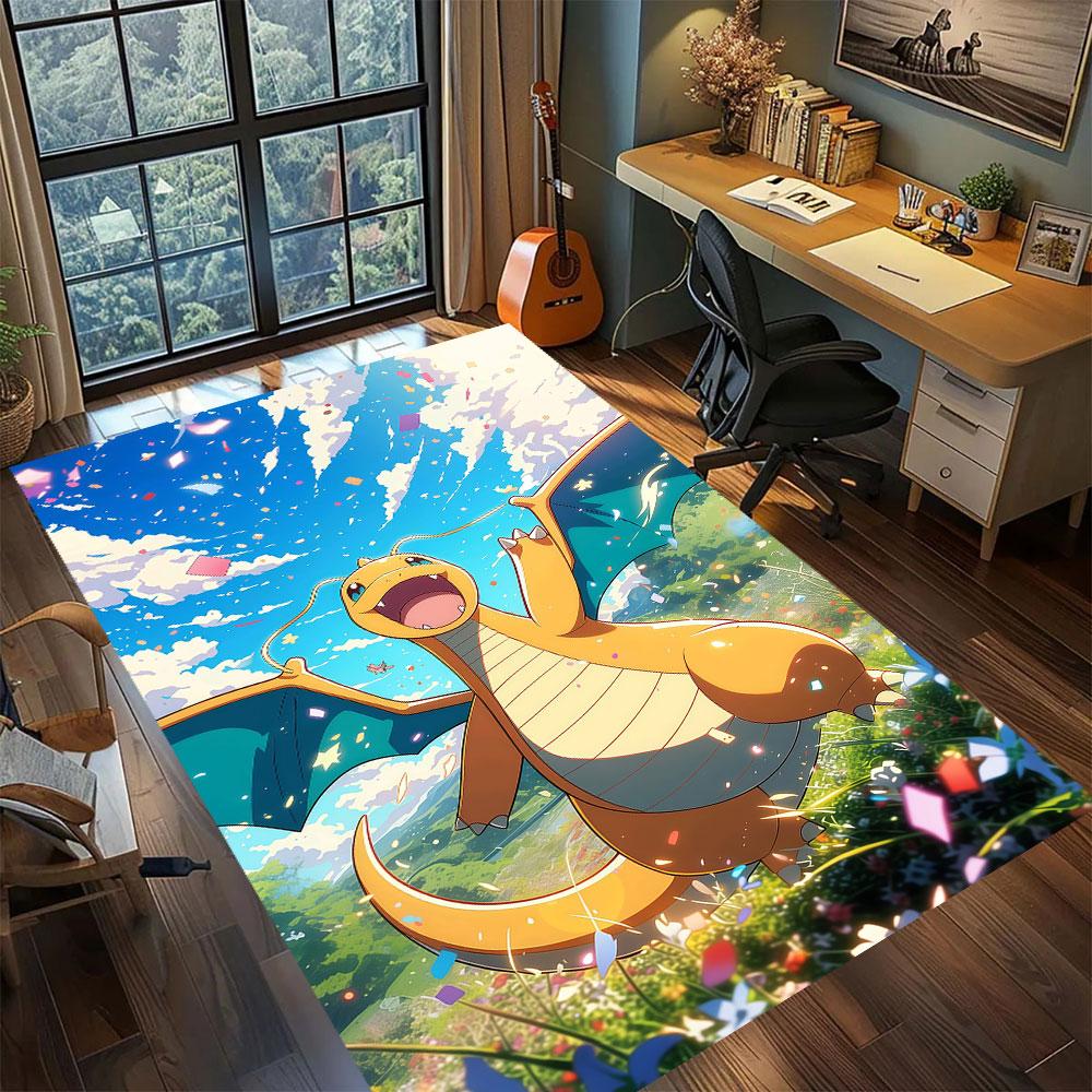 

PokeMon anime character Carpet for Living Room Bedroom Home Decor Cool Movie Mat Play Floor Mat 60x90cm