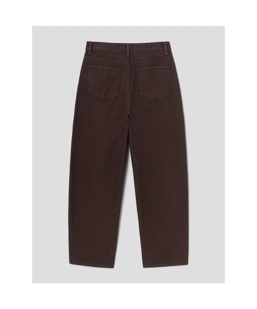 8SECONDS Semi Barrel Fit Denim Brown