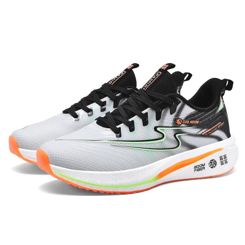 

Кроссовки для бега на воздушной подушке для мужчин, спортивные, марафонские, дышащие, легкие, мужские, удобные, спортивные, кроссовки для бега, размер Carbon Plate 48