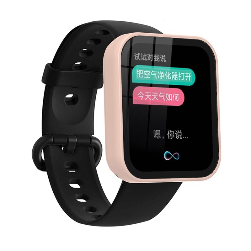 Passend für Redmi Watch 2 Gehäuse Hülle Gehärtete Folie Displayschutz Stoßfest Einteilig für Schale für Smartwatch Co