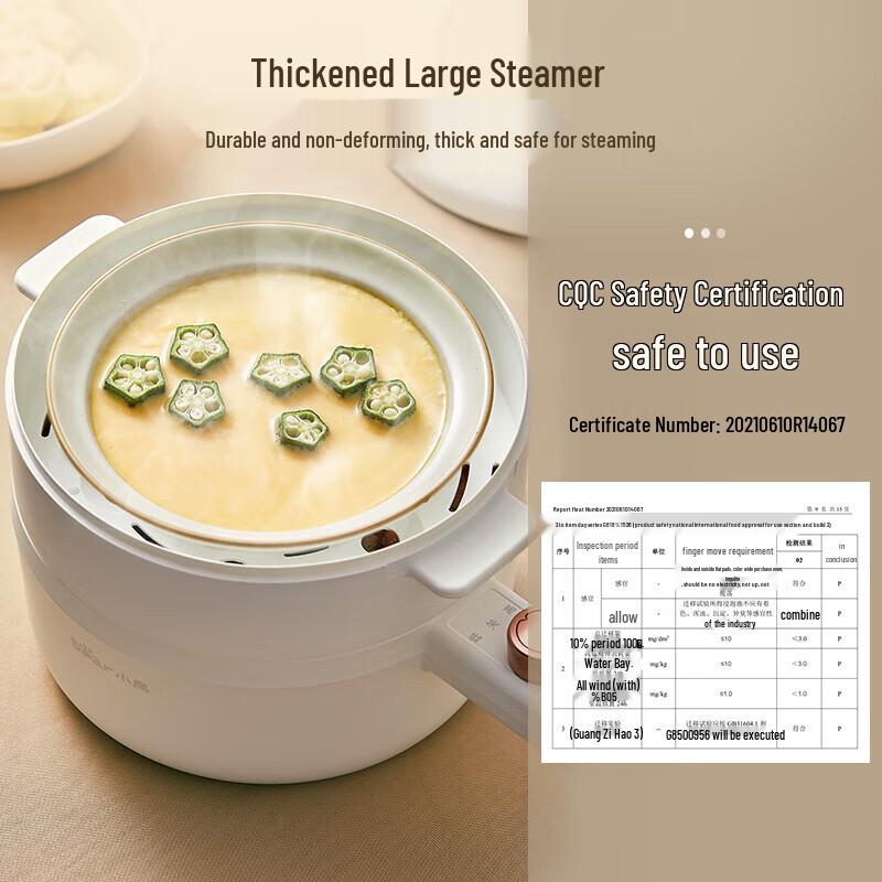 Bear Mini Electric Multi-Cooker & Steamer