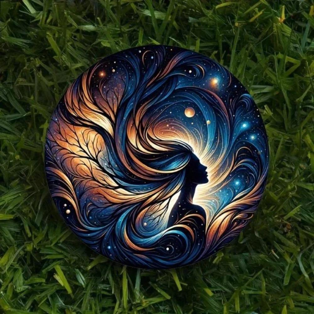 Iron Wall Art The Birth of Everything Space Decor