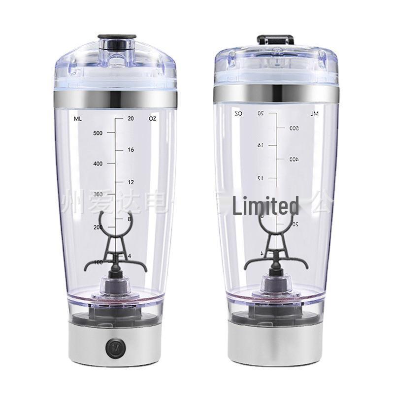 Rechargeable Electric Protein Shaker Cup – Fully Automatic with Custom Logo Options for Fitness Enthusiasts