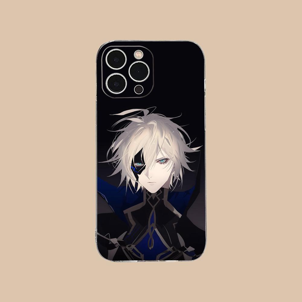 Game GI Dainsleif Phone Case for iPhone 17 16 15 14 13 12 11 X XR XS Air Pro Max Plus Mini Soft TPU Clear Cover