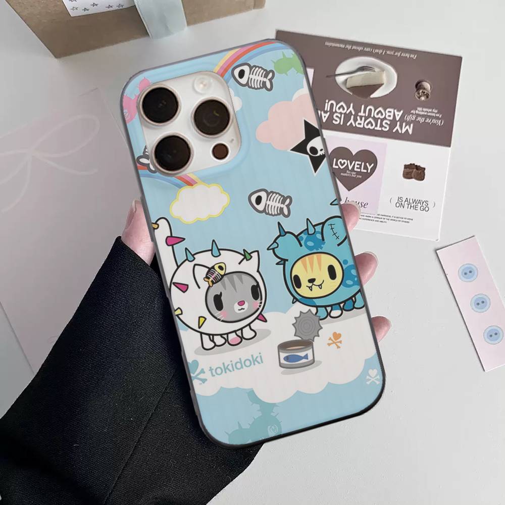 

H-Hazbin Hotel Angel Soft Corrugated Phone Case For IPhone 11 12 13 14 15 16 17 Pro Max Plus Ripple Silicone Cover iPhone 12