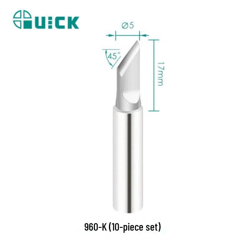 QUICK 960-K Soldering Iron Tips (10-Pack)
