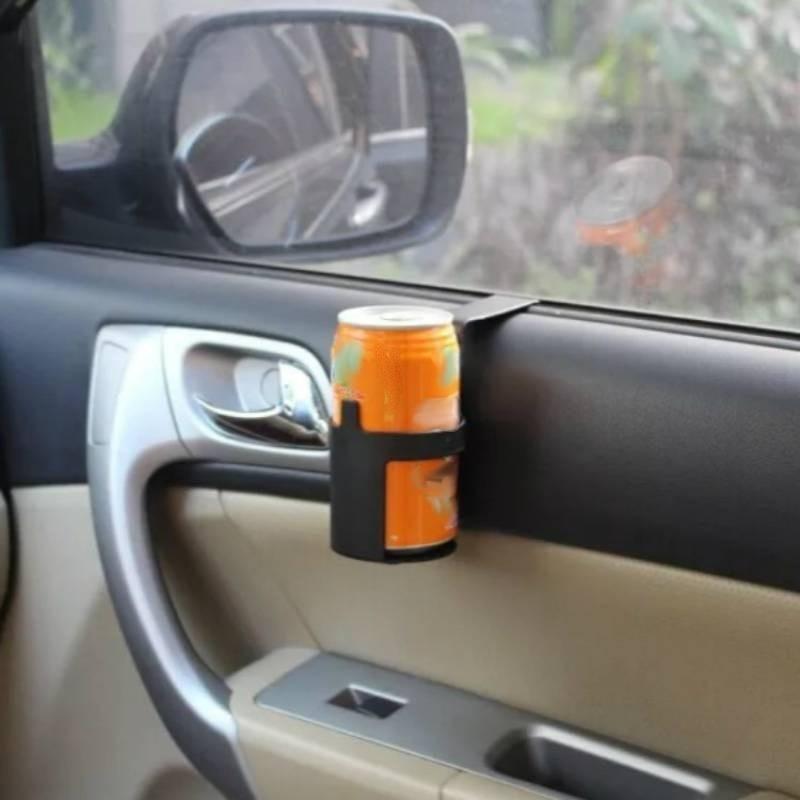 1PC Car portable cup holder, black water cup holder inside the car, car beverage holder, car storage rack, convenient cup holder