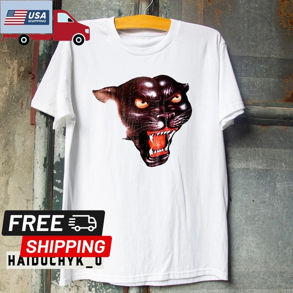 Rowdy Roddy Piper Panther Unisex WhiteTshirt S5XL Unisex T-Shirt XL