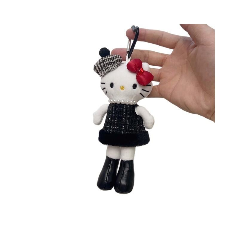Plush Keychain With Heart Closure For Girls And Gift Use