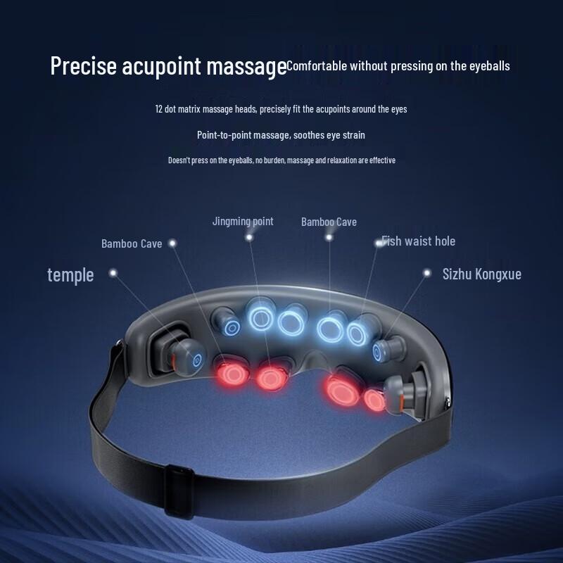 SKG K5 Smart Eye Massager with Heat and Bluetooth Music