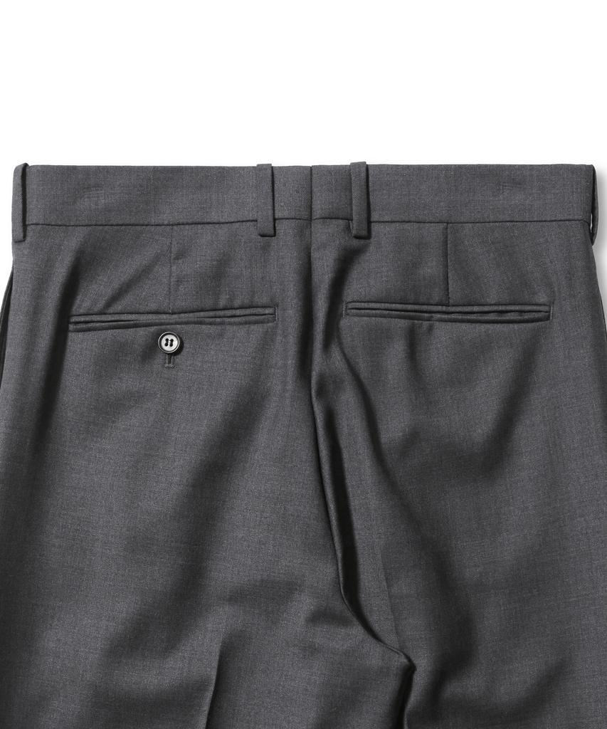 Bancheu Worsted Wool Trousers - Grey