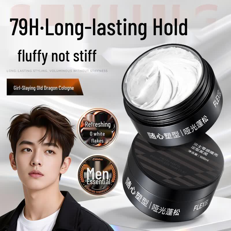Three Magicians Men s Matte Volumizing Hair Clay