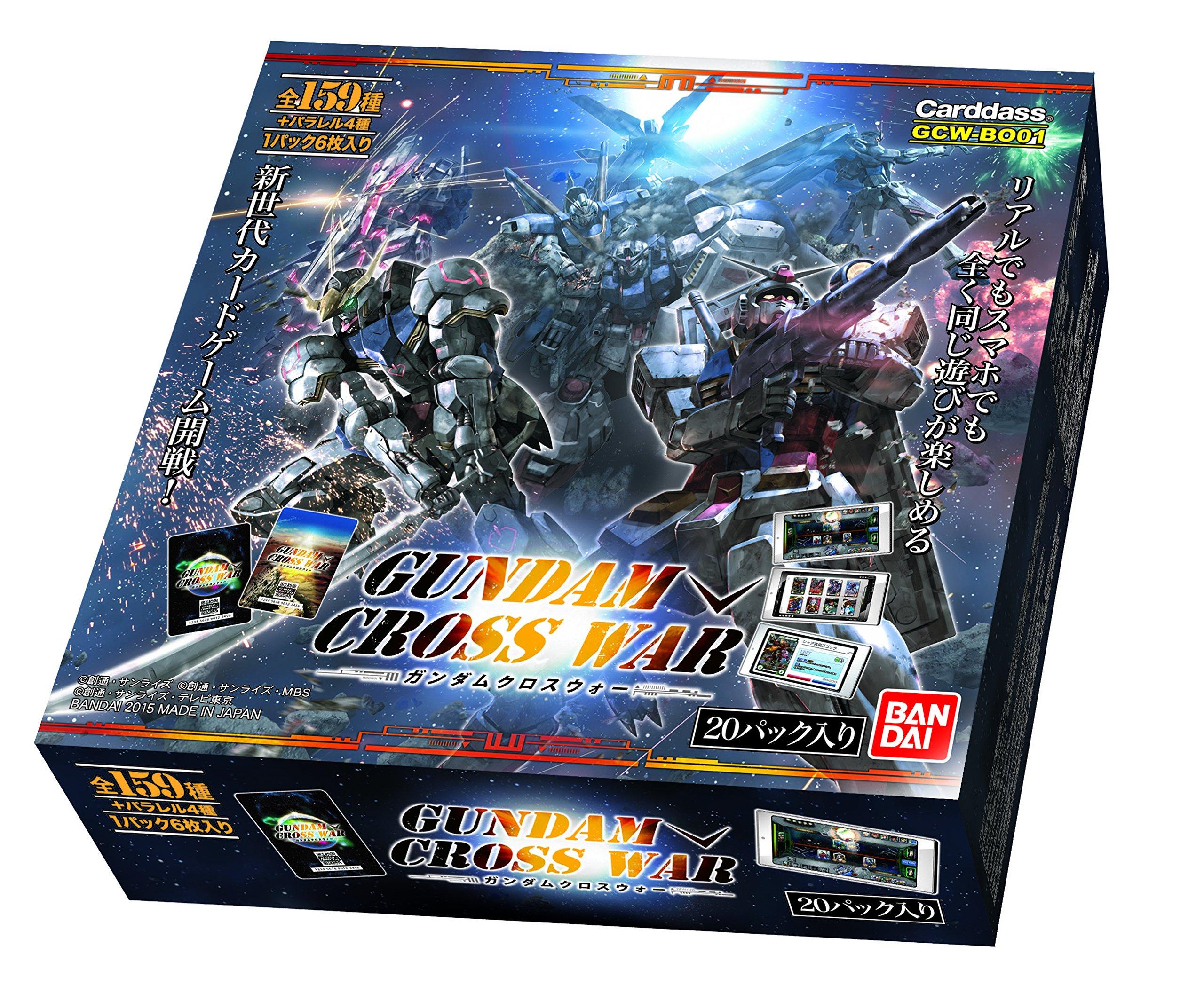 

GUNDAM CROSS WAR Бустерный набор [GCW-B001] (BOX)