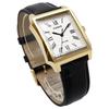 Casio Standard Analog Men's Watch MTP-B190GL-7BV (White x Gold, Black Leather Band)