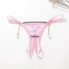 Sexy Transparent Thong Eyelash Lace T Panties Women Plus Size Lace Panties G-string