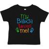 Inktastic My Babcia Loves Me Baby T-Shirt From Kids Childs Grandkids Boys Girls