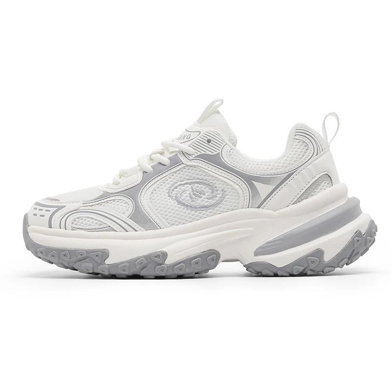 Luxury Chunky Sneakers For Women  Air Mesh Breathable Shoes Sports Running Casual Ladies Fitness Vulcanize Shoes For Men