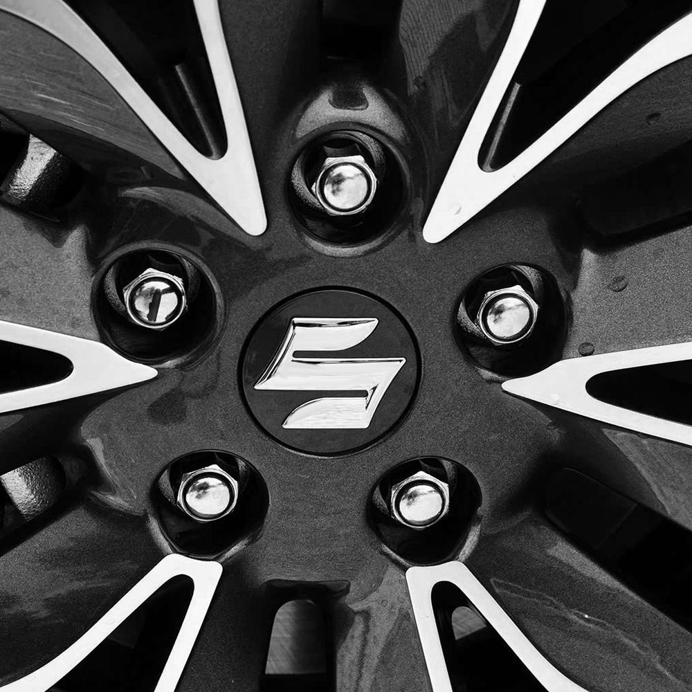 4PCS 54mm 58mm Car Badge Wheel Center Cap Hub Cover Replacement For Suzuki Grand Vitara Baleno GSX SX4 Swift Jimmy Alto Samurai