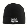 Obituarys Band Bonnet Hats Knitted Hat Men Women Street Warm Soft Beanie Hats Spring Outdoor Sport Design Caps