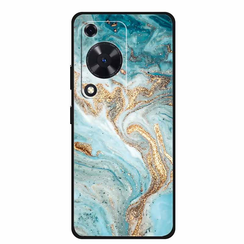 For Huawei nova Y72 Case Marble Soft Silicone TPU Phone Cases Back Cover For Huawei Enjoy 70 NovaY72 Painted Shockproof Coque