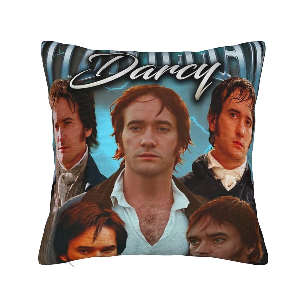 Pride and Prejudice Jane Austen Pillowcase Soft Polyester Cushion Cover Gift  Pillow Case Cover Living Room Square 45*45cm