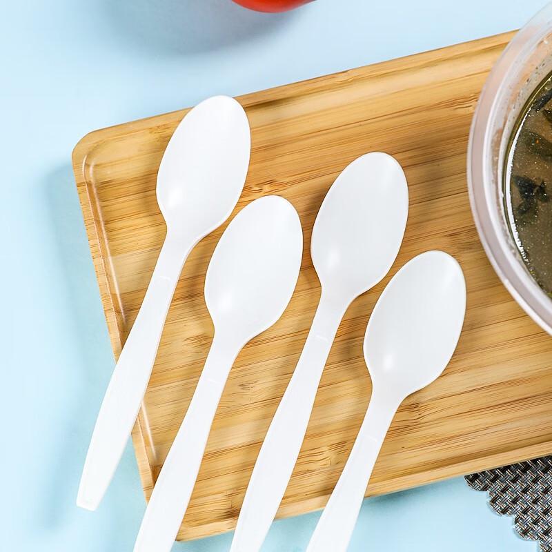Degradable Corn Starch Disposable Spoons