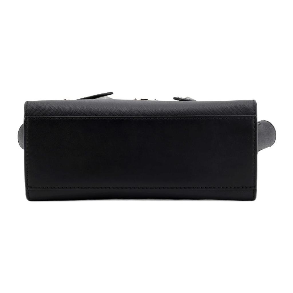 New MICHAEL KORS Carmen Artificial Leather Shoulder Bag, Crossbody Bag, Handbag Small Women's Black 35T2GNMS5L-001