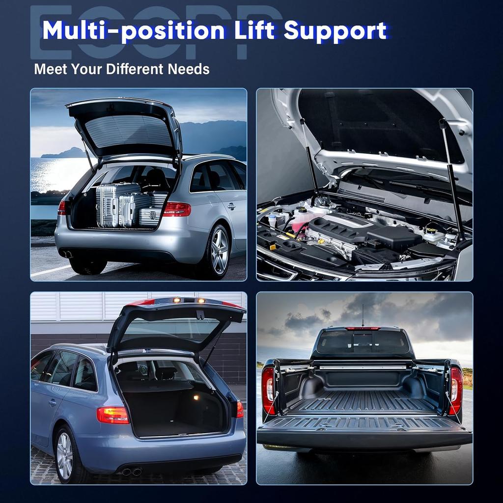 ECCPP® Lift Supports Front Hood Struts Gas Springs Shocks For 2002-2010 Ford Explorer Mercury Mountaineer Set Of 2