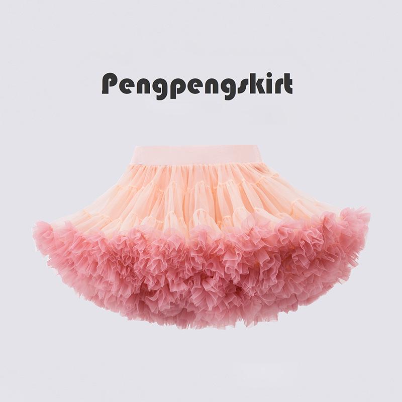 Princess Tutu Skirt for Girls - Fluffy Mesh Christmas Dress