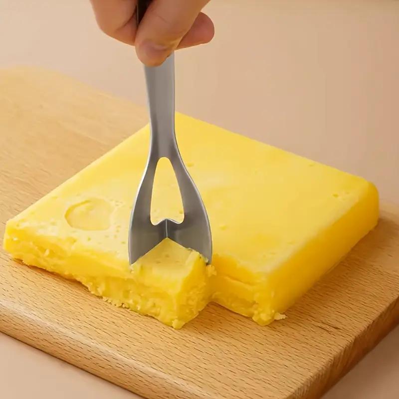 1PCS Stainless Steel Butter Cutter Cheese Corner Cutter Butter Spreader Cutting Knife Baking Scraper Butter Spreader Knife