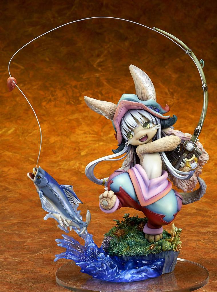 Q Made in Abyss Nanachi Ganki Trout Fishing Height 230mm PVC Painted Completed Figure Resale Q's ~ ~ approx. Non-scale