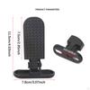Bike Rear Pedals Folding Footrests Quick Release Metal Wide Plates Foot Pegs for Electric S