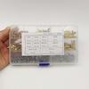 320pcs Boxed M3 Brass Hex Copper Pillars: Male-Female, 6-10mm, Inner/Outer Thread Support Posts