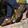 Freizeit Walking Klettern Herrenschuhe Outdoor Camping Wanderschuhe Herren Echtes Leder Sportsneaker Mann Reise Freizeitschuhe