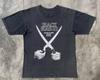 Vintage 90er Black Flag Everything Went T-Shirt Baumwolle Unisex Tee S-5XL