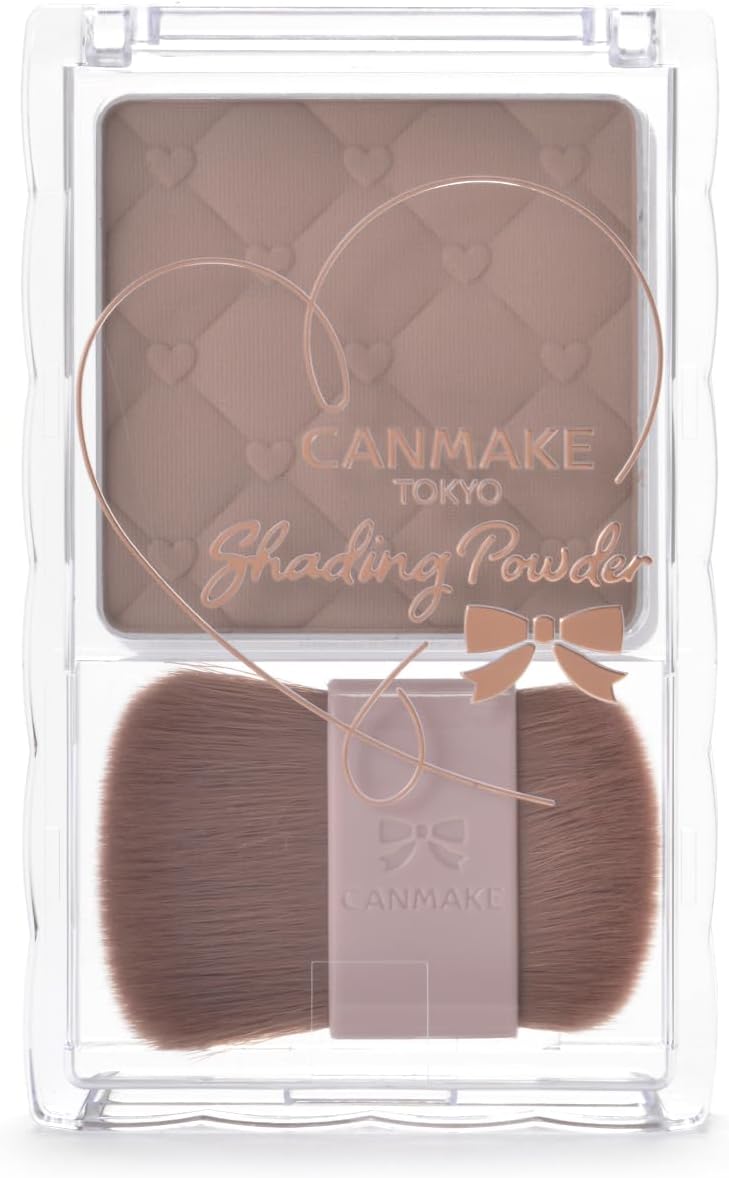 Ida Laboratories CAMMAKE Shading Powder 05 Moon Glaze Skin Makeup Can Make Apply with the included brush to the face line, hairline, and other areas w