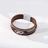 Multi Layer Leather Bracelet for Women Heart Accessories  Stylish Ladies Hand Jewelry Gift
