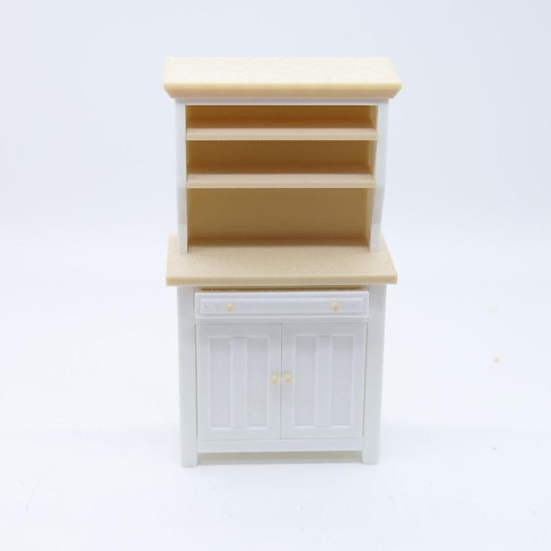 Miniature Cabinet Model Figurine For 1:12 Scale Doll House Interior Furnishing Craft Model Project Display Accessories