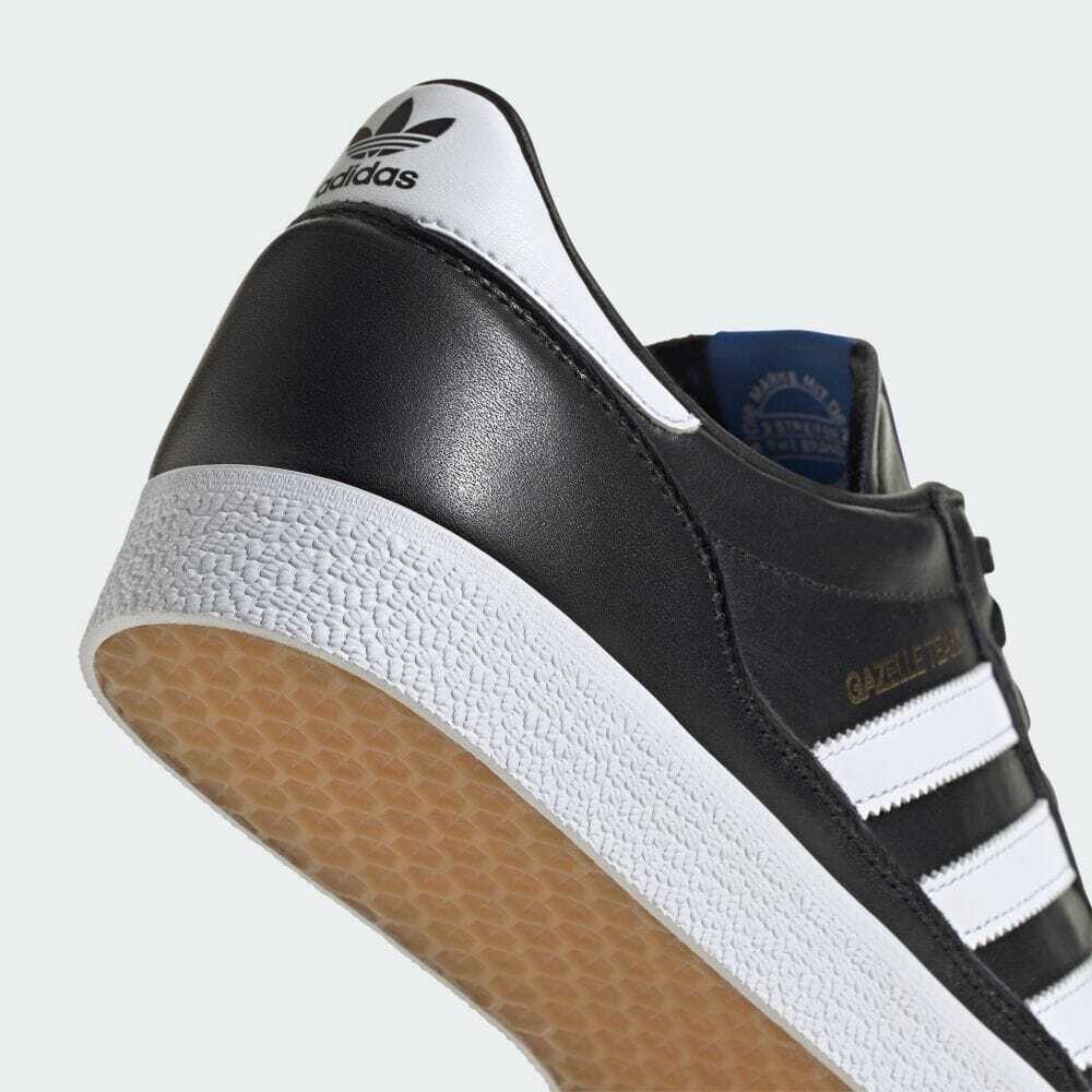 II0004 Adidas Originals Gazelle Team Core Black Footwear White Blue (Men's)