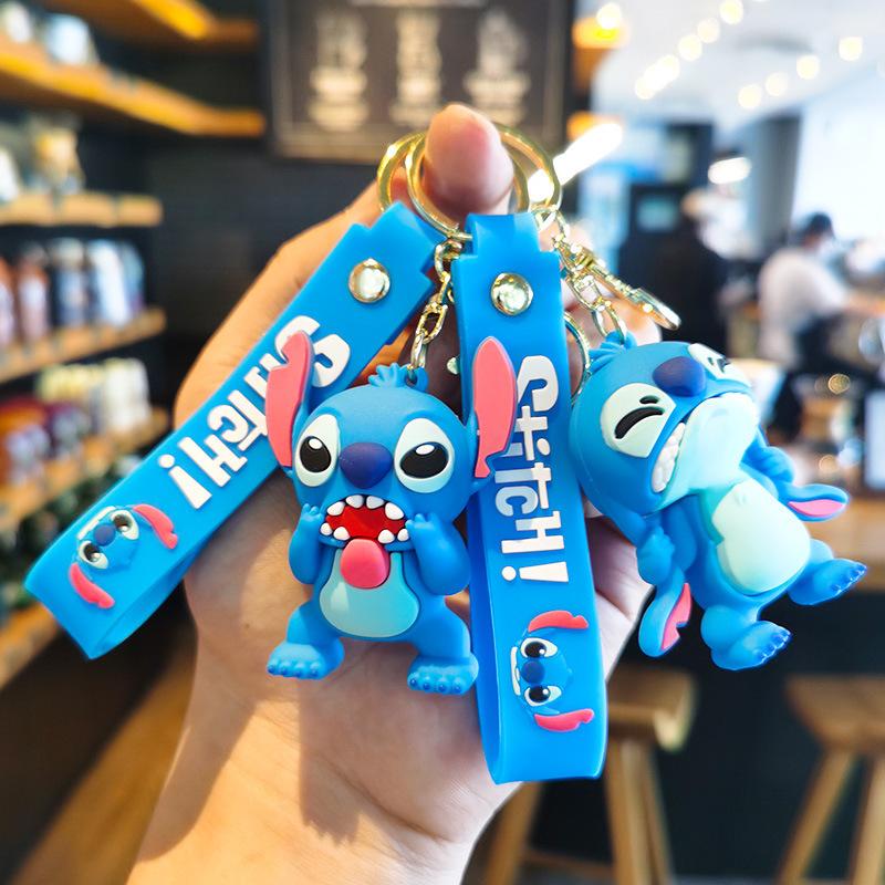 Stitch Keychain Cartoon Cute Doll Machine Small Gift Student Gift Kawaii Cute Personalized Gifts Y2k Fashion Toys Anime Cartoon