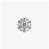 Swarovski 5691483 Idyllia Snowflake Flower Stud Earrings