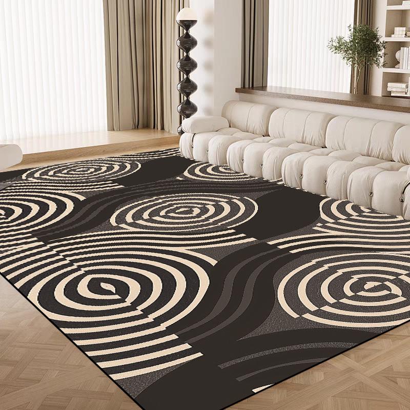 Modern Abstract Beige Gray Carpet for Living Room Large Area Luxury Rug Non-slip Bedroom Decorate Rugs Washable Coffee Table Mat