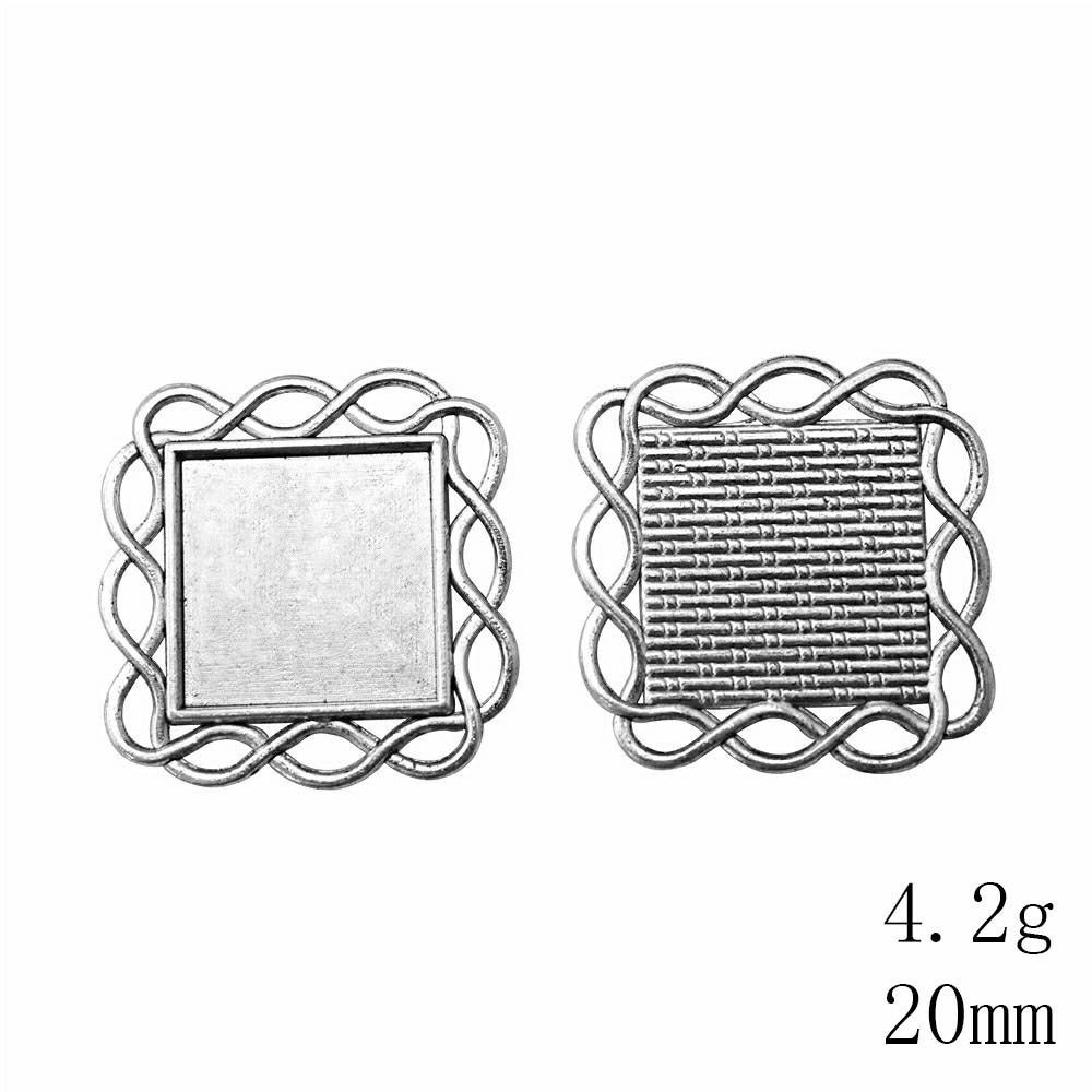 Bijuterii și Accesorii de Ziua Mamei Potrivite pentru Cabochon de Sticlă Rotund 20mm Bază Setare Tavă Bezel Piese Accesorii Bijuterii Accesorii pentru Bărbați