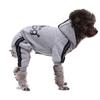 Adidog Vestiti Tuta per Cani Vestiti Caldi per Cuccioli per Animali Domestici per Cani Felpe con Cappuccio Felpa Yorkie Bulldog Francese Abbigliamento per Cani Cappotto Giacca