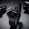 Ultra-Thin Calendar Luminous Men'S Quartz Watch Middle And High School Students Trend Waterproof Watch Men'S Watch Male High School Student Tide
